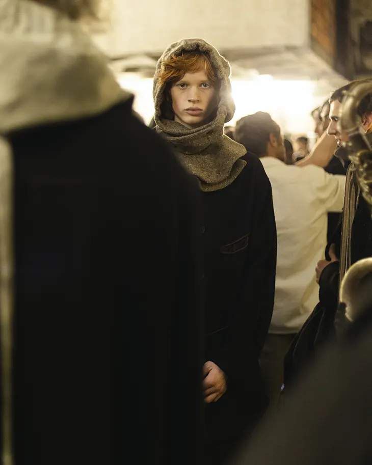 Backstage Moments at Ziggy Chen Fall Winter 2025 Show