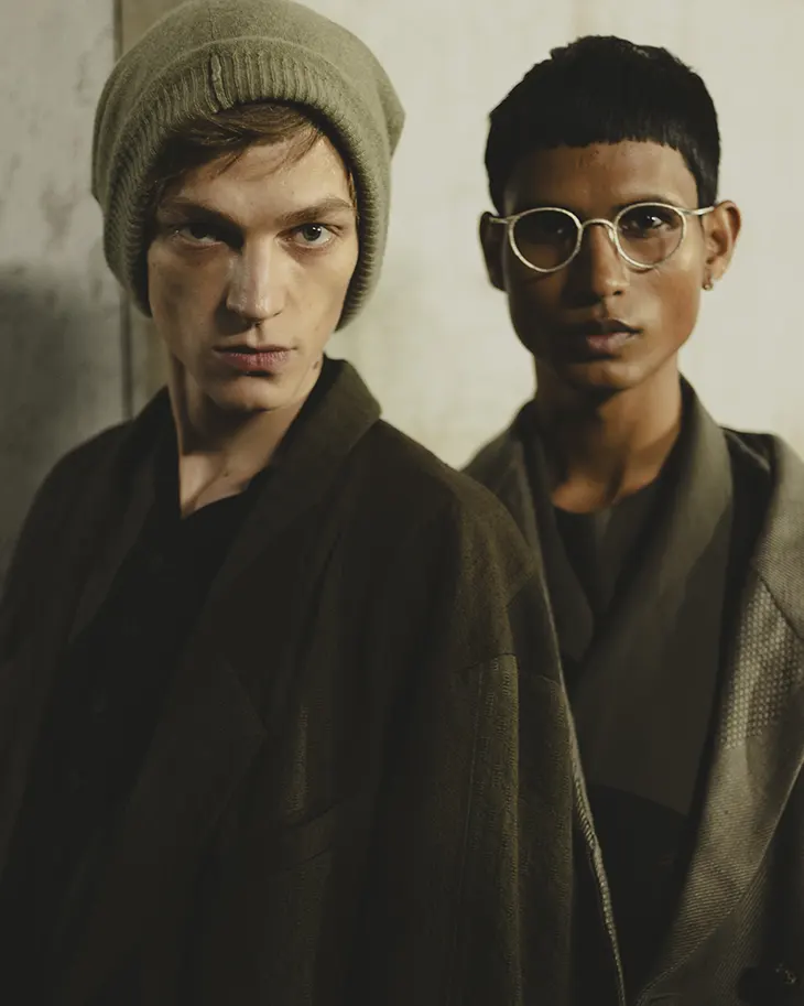 Backstage Moments at Ziggy Chen Fall Winter 2025 Show