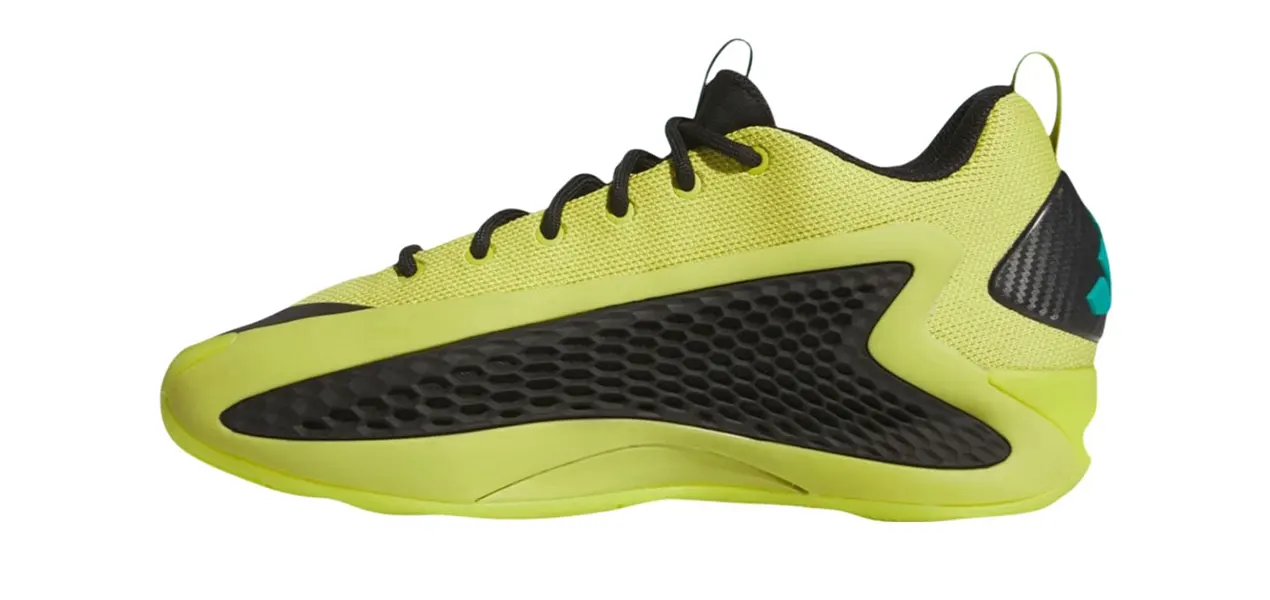 Adidas Anthony Edwards 1 Low in Preloved Lime Colorway