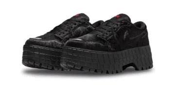 Air Jordan 1 Brooklyn Low with Luxe “Black Pony” Texture