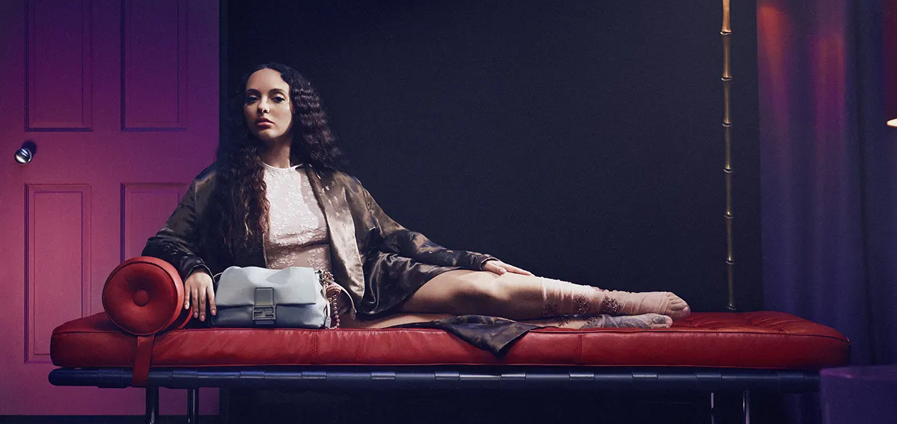Jade Thirlwall Stars in FENDI's New Mamma Baguette Campaign
