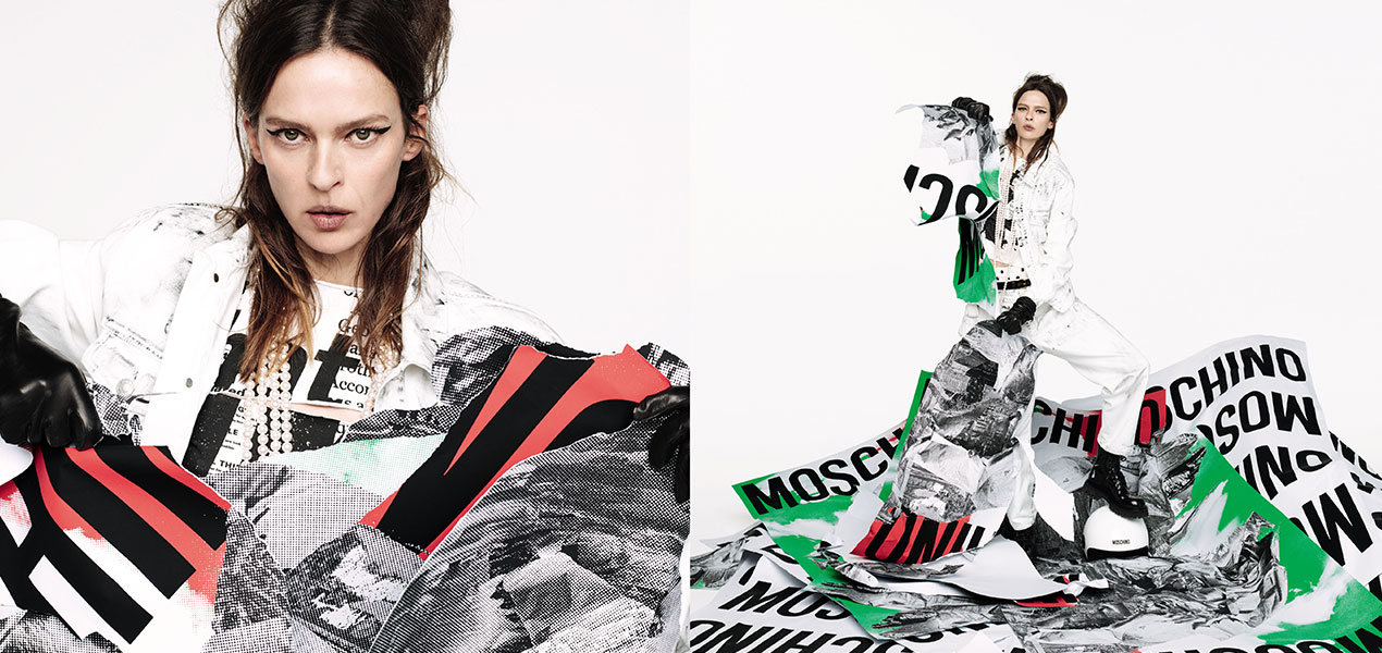 Moschino and Adrian Appiolaza Unveil SS25 Campaign