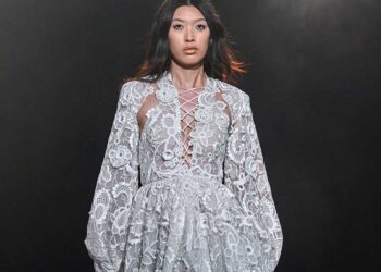 Lace and 60s Glam in Cucculelli Shaheen FW25