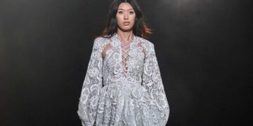 Lace and 60s Glam in Cucculelli Shaheen FW25