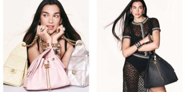 Dua Lipa Fronts CHANEL 25 Handbag Campaign