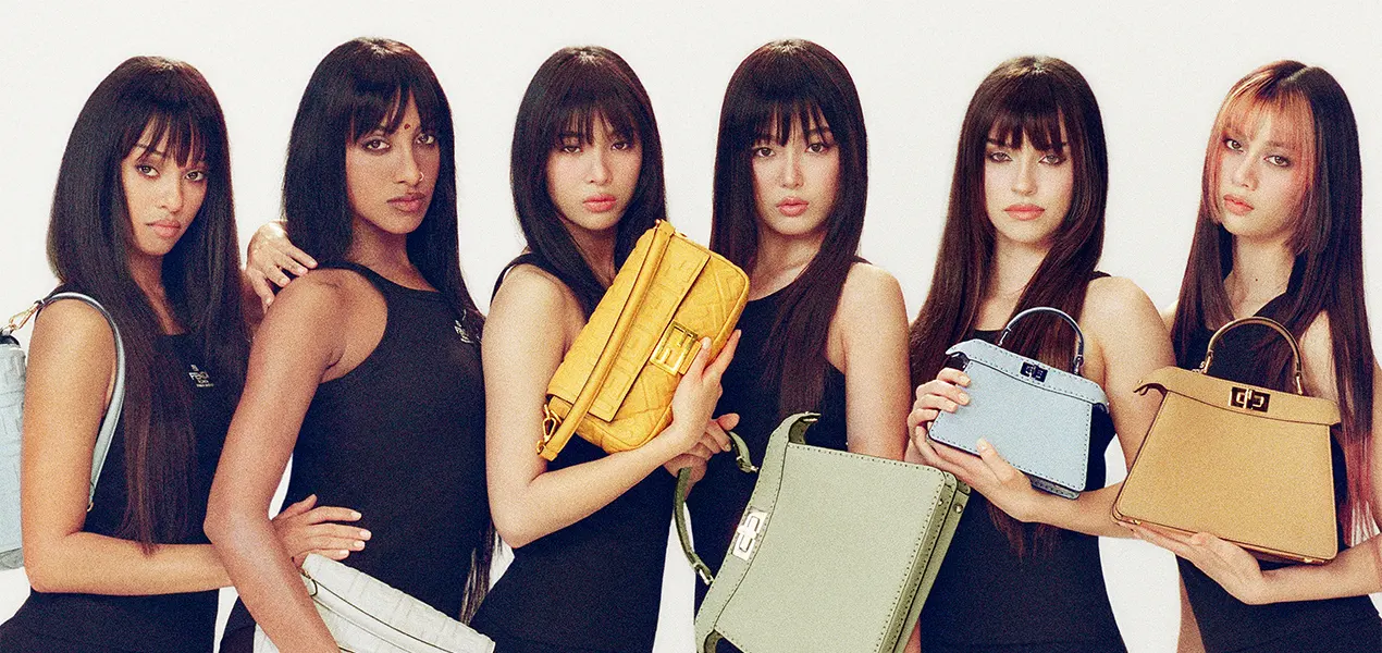 Nara Aziza Smith and KATSEYE front Fendi's “Fendi For Yourself”