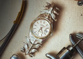 Snuffy and 9dcc Release Custom Rolex Featuring Spine-Inspired Bracelet