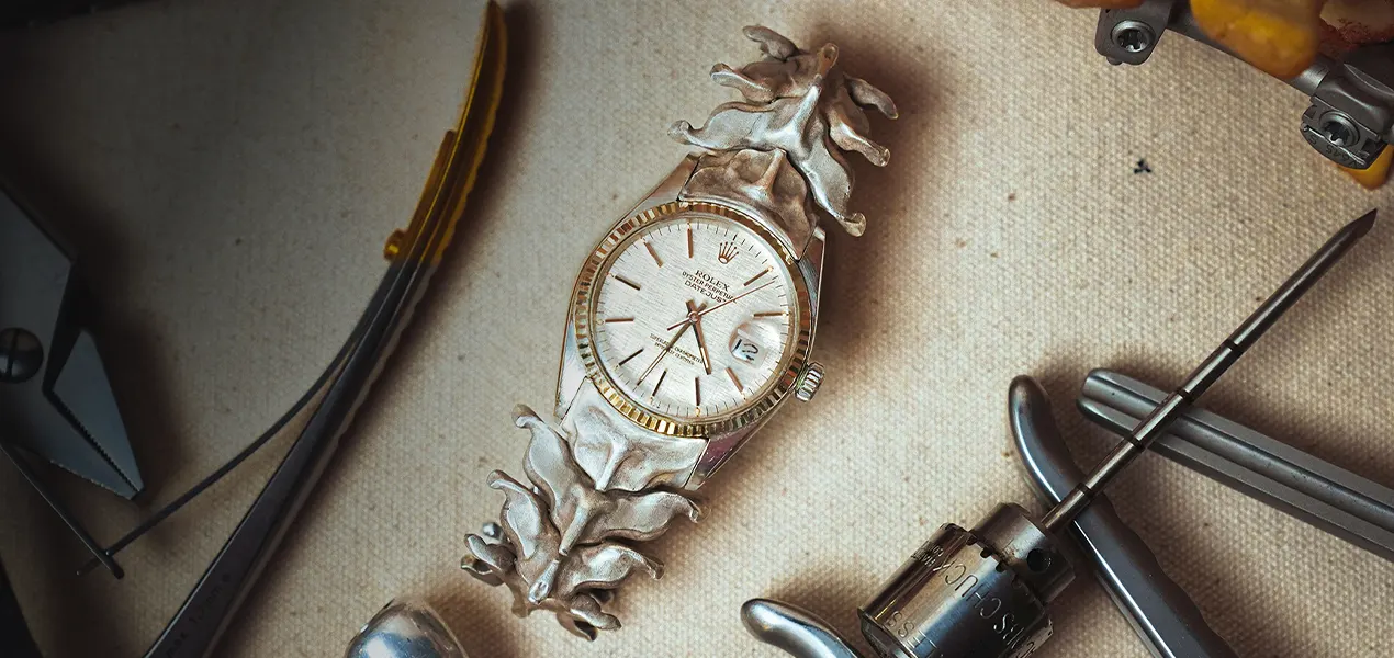 Snuffy and 9dcc Release Custom Rolex Featuring Spine Bracelet