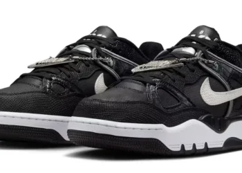 Air Force 3 Black Croc