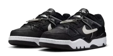 Air Force 3 Black Croc