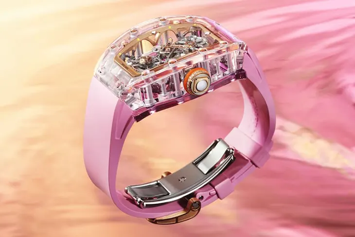 Richard Mille Expands RM 75-01 Flying Tourbillon Sapphire Line