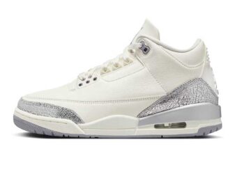 Air Jordan 3 “Sail/Metallic Silver” Release Confirmed