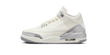Air Jordan 3 “Sail/Metallic Silver” Release Confirmed
