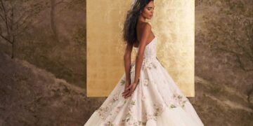 Ines Di Santo’s Spring 2026 Gowns Embrace Organic Flow