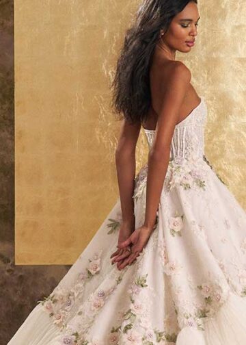 Ines Di Santo’s Spring 2026 Gowns Embrace Organic Flow