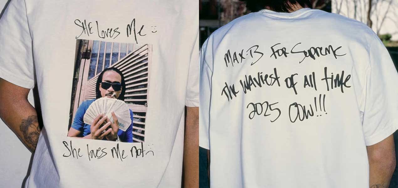 Supreme Unveils Six New Graphic Tees for Spring 2025