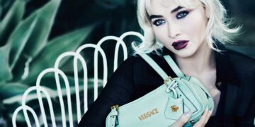 Sabrina Carpenter for Versace La Vacanza
