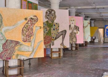 Francesco Clemente Paints Saint Laurent Summer 25