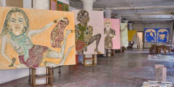 Francesco Clemente Paints Saint Laurent Summer 25