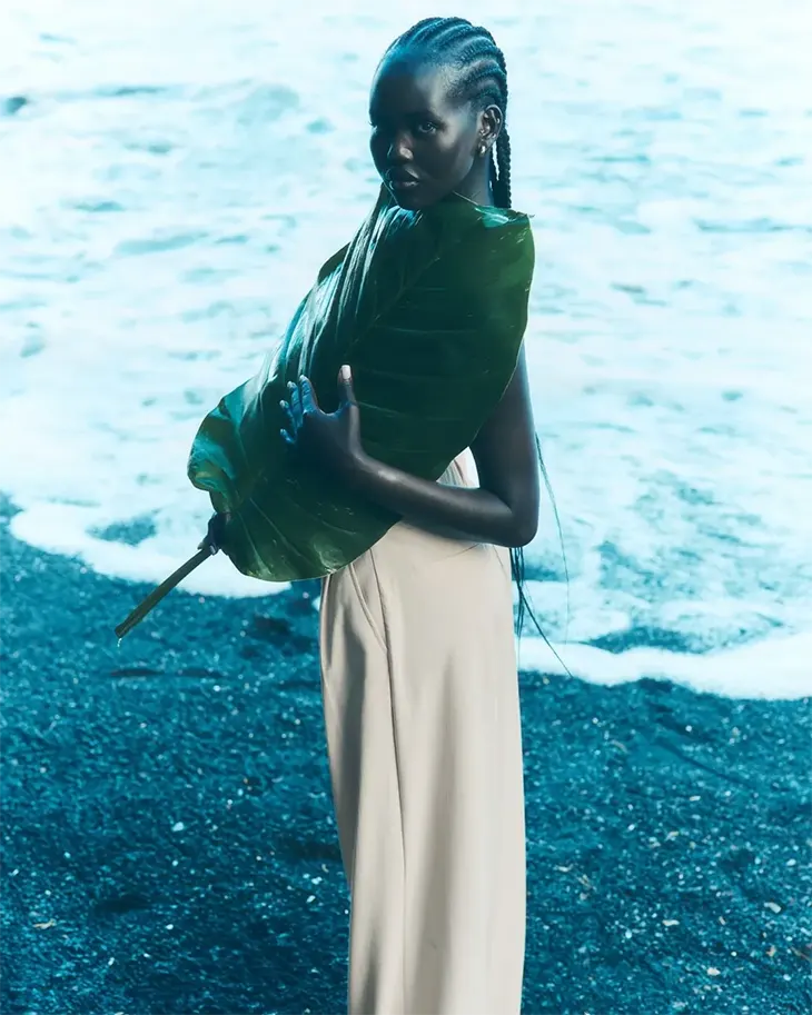 Adut Akech Leads Alo Yoga’s Summer 2025 Campaign