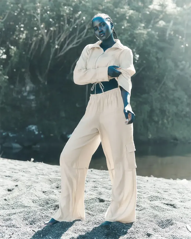 Adut Akech Leads Alo Yoga’s Summer 2025 Campaign