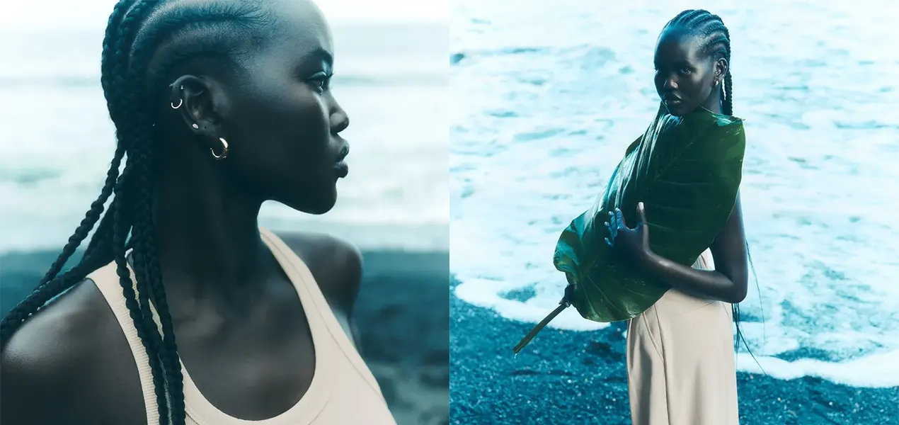 Adut Akech Leads Alo Yoga's Summer 2025 Campaign