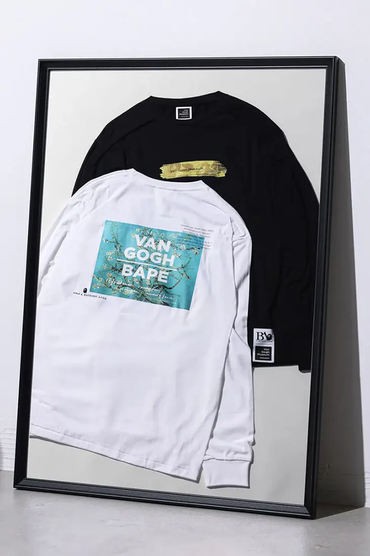 BAPE Transforms Van Gogh Masterpieces into Streetwear