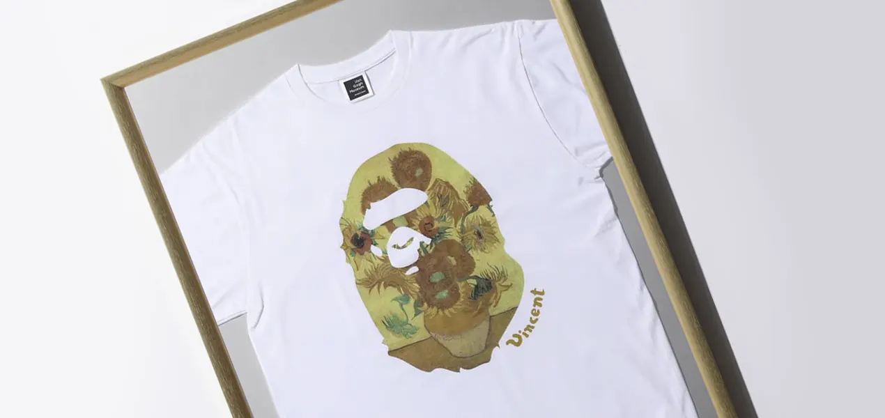 BAPE Transforms Van Gogh Masterpieces into Streetwear
