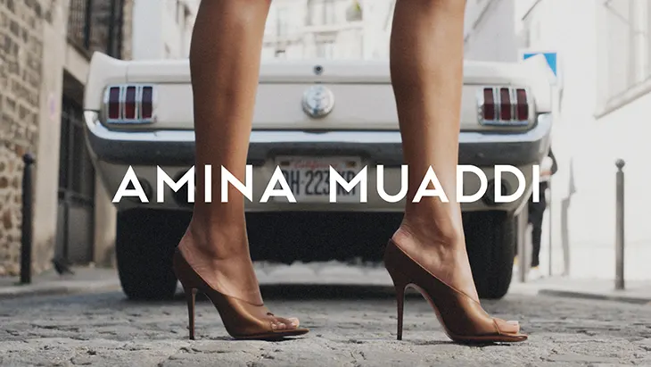 Amina Muaddi Launches Cruise 2025 with Paris Campaign
