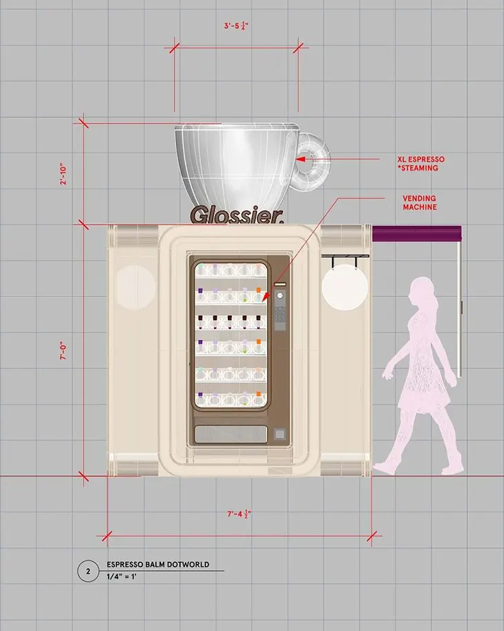 Glossier K67 Pop-Ups