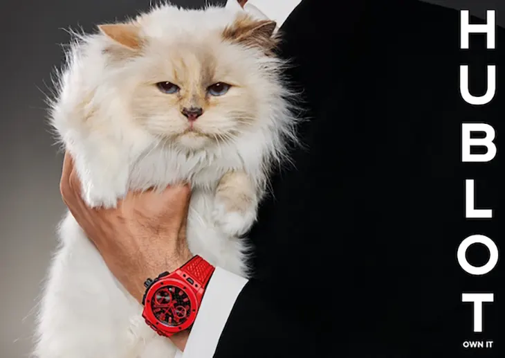 Choupette Lagerfeld Hublot