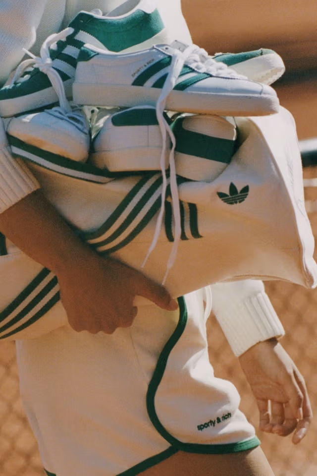 Sporty & Rich adidas tennis