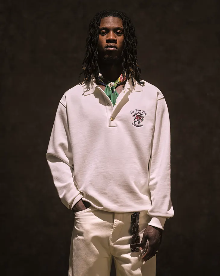 Not From Paris Madame: Eduardo Camavinga for Drôle de Monsieur Capsule