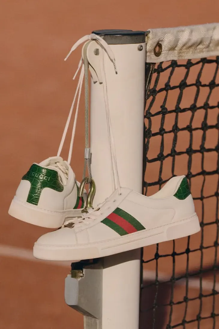 Gucci Delivers a Retro Spin on Tennis Fashion