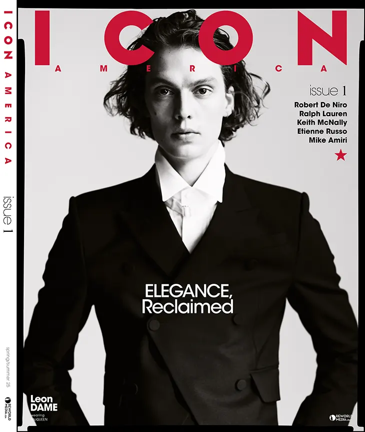 De Niro and Top Male Models Front ICON America’s Debut Covers