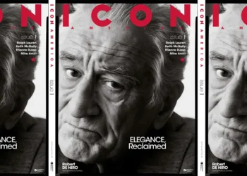 De Niro and Top Male Models Front ICON America’s Debut Covers