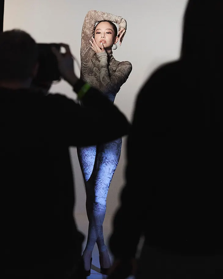 Jennie Fronts Jean Paul Gaultier’s Fall 2025 Pre-Collection