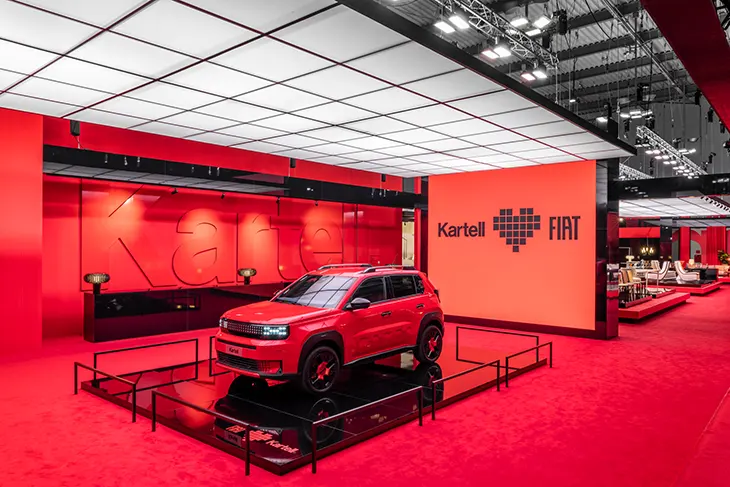 Fiat and Kartell Unveil Grande Panda Concept at Salone del Mobile