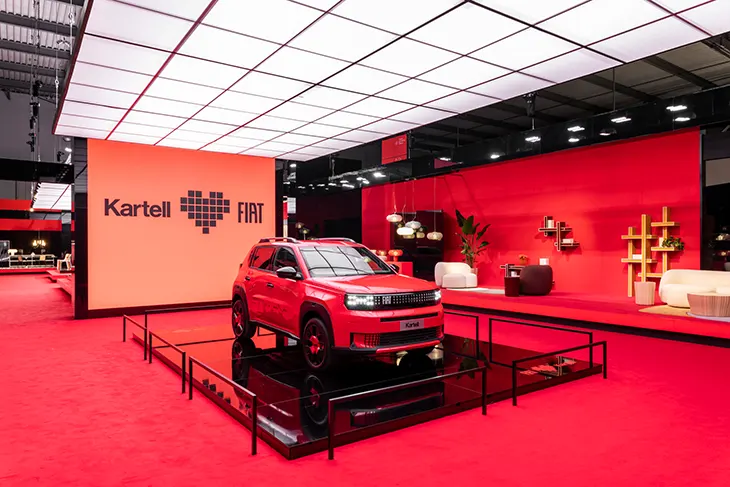 Fiat and Kartell Unveil Grande Panda Concept at Salone del Mobile