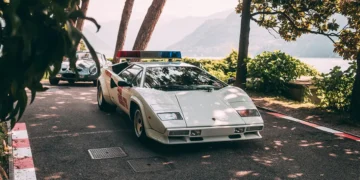 Lamborghini Presents Historic Models at Lake Como