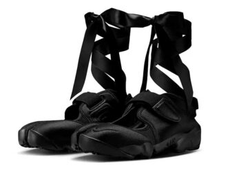 Air Rift “Black Swan” Arrives with Satin Ribbons