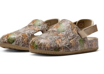 Nike Calm Mule Goes Camo in Khaki