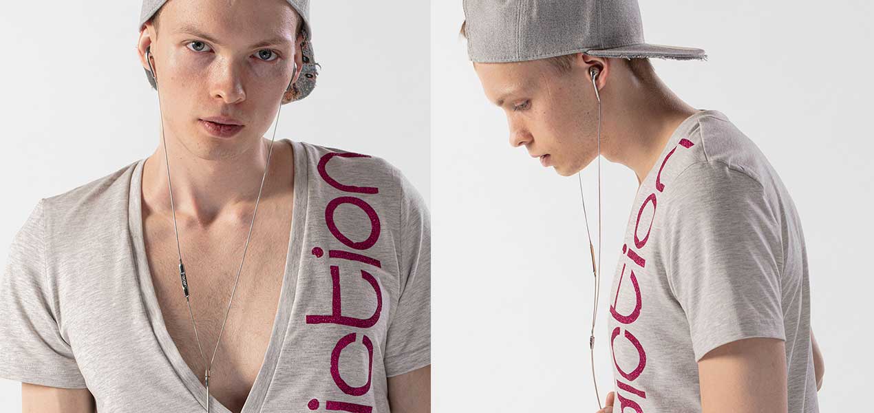 Racer Turns Earbuds into Viral Stainless Steel Necklace