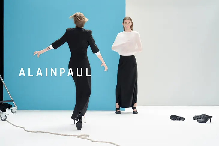 ALAINPAUL Embraces Improvisation in SS25 Campaign