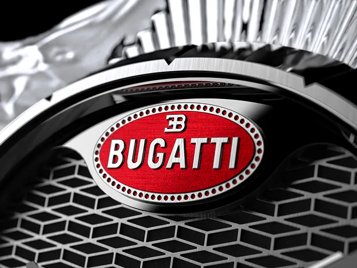 Bugatti Calandre Table Clock by Jacob & Co. and Lalique Debuts