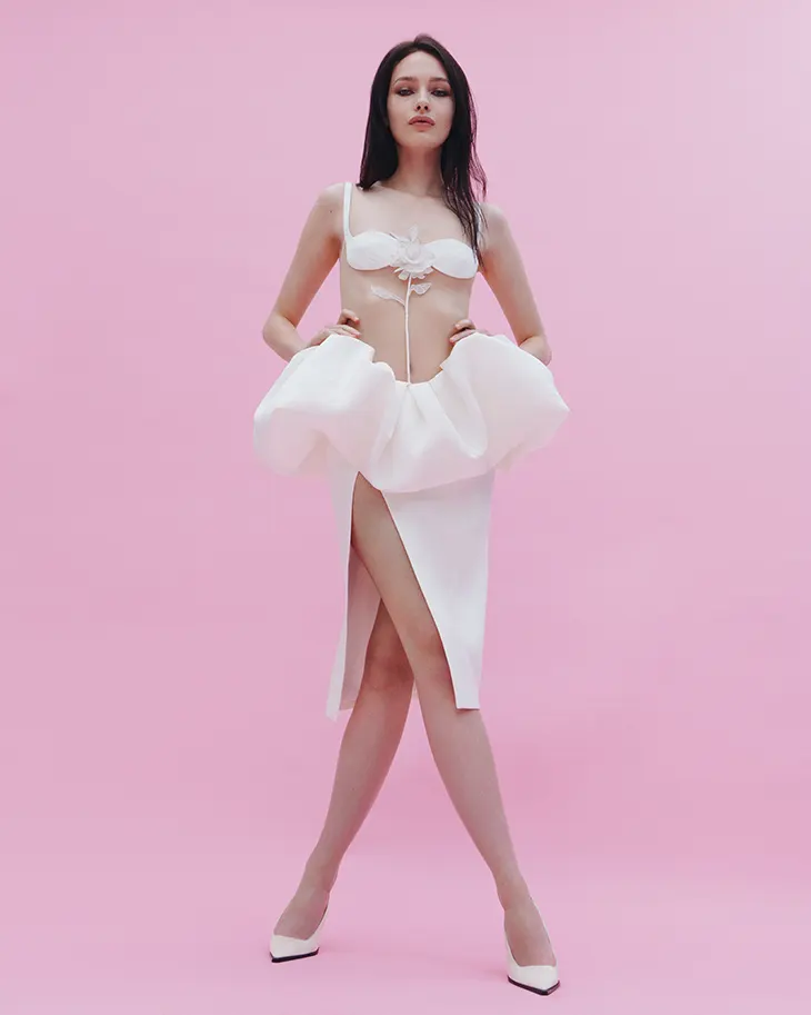 David Koma Resort 2026 Pulls Femininity Into Sharp Focus