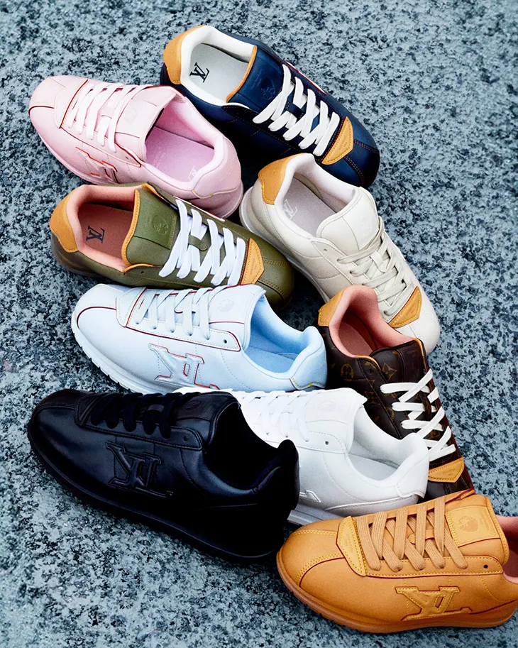 Louis Vuitton Unveils LV BUTTERSOFT Sneaker by Pharrell Williams
