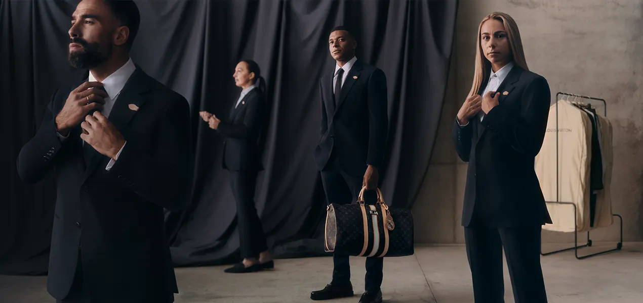 Louis Vuitton Joins Real Madrid With Formal and Travel Collections