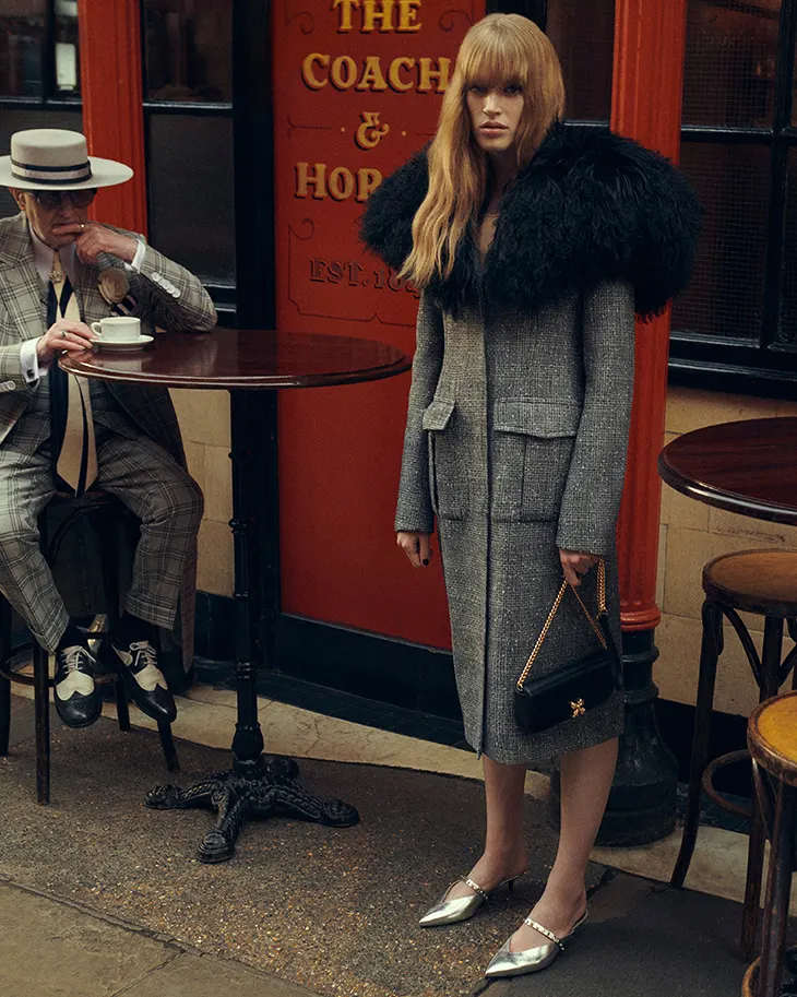 Alexander McQueen Honors Soho Icons for Autumn Winter 2025 Pre-Collection