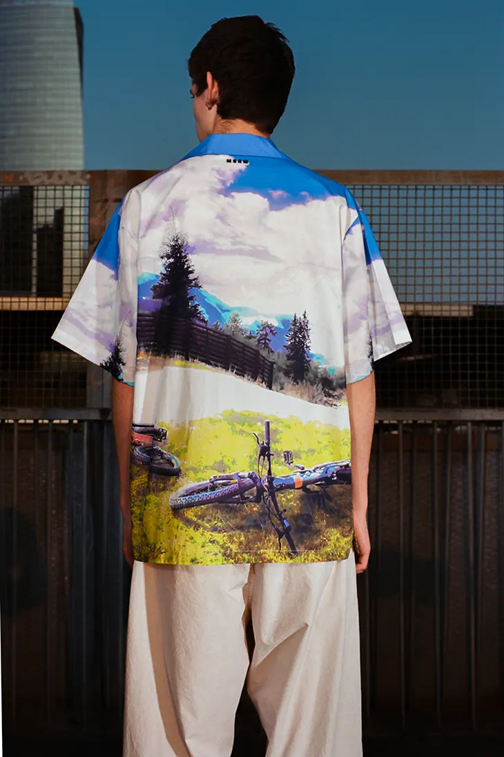 MSGM Men’s SS26 Collection Channels the Rush of the Ride
